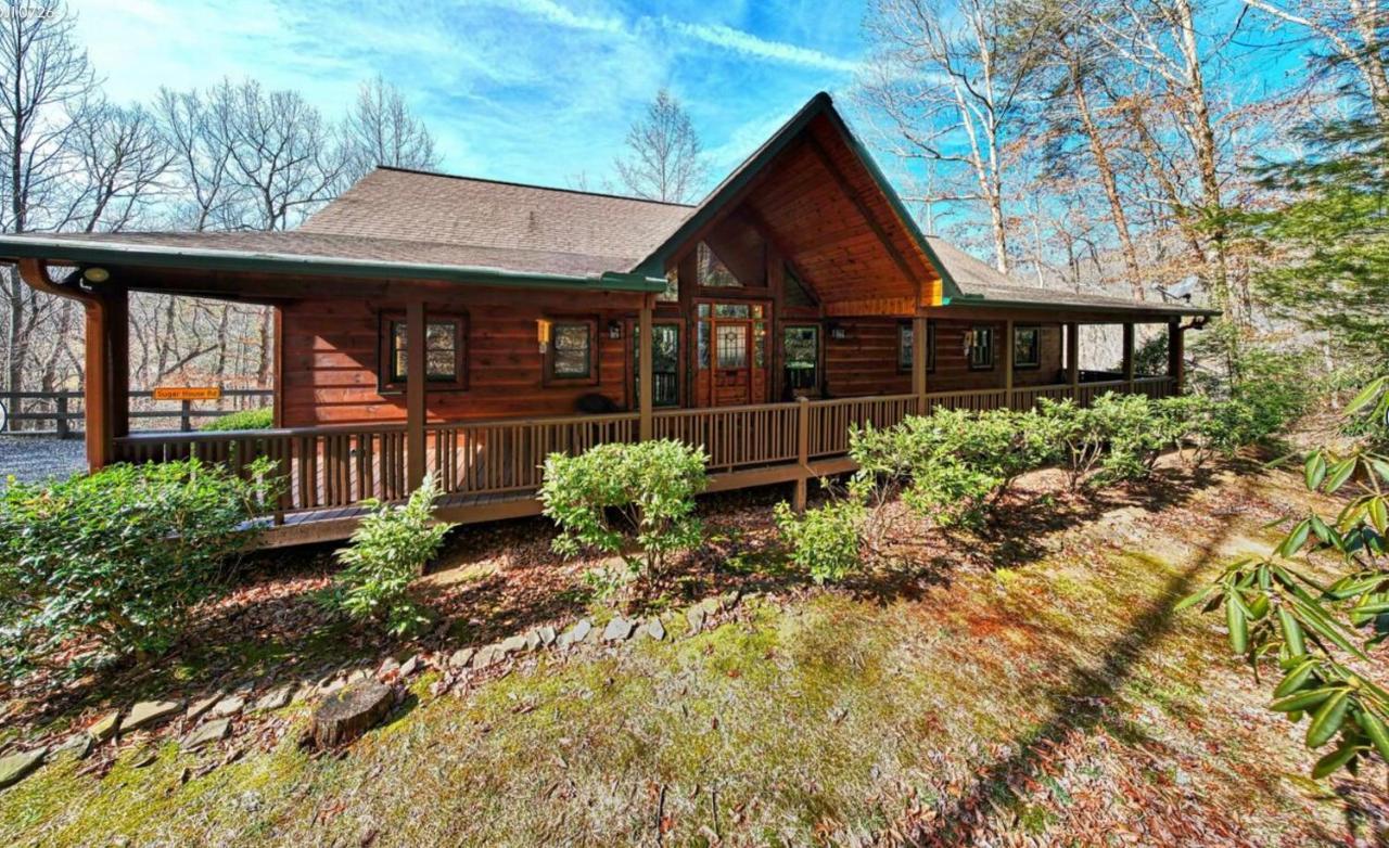 Cozy Creekfront Family Cabin-Pet Friendly -Gamerm-Hot Tub Hiawassee Luaran gambar