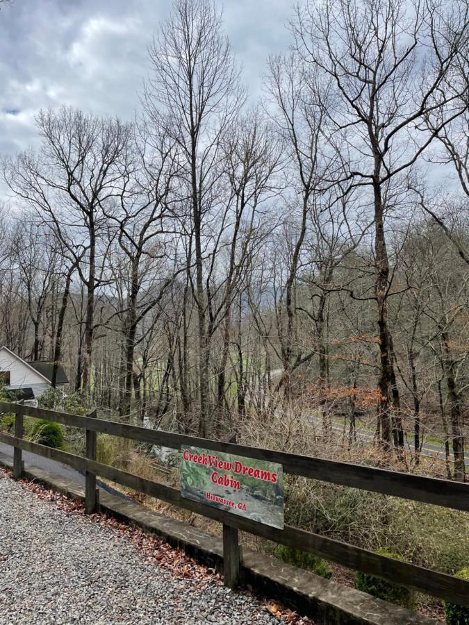 Cozy Creekfront Family Cabin-Pet Friendly -Gamerm-Hot Tub Hiawassee Luaran gambar
